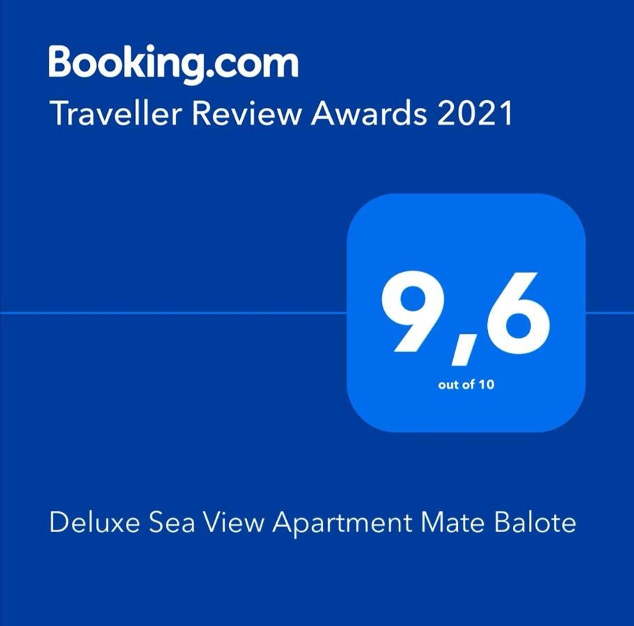 Deluxe Sea View Apartment Mate Balote Rijeka Exterior photo